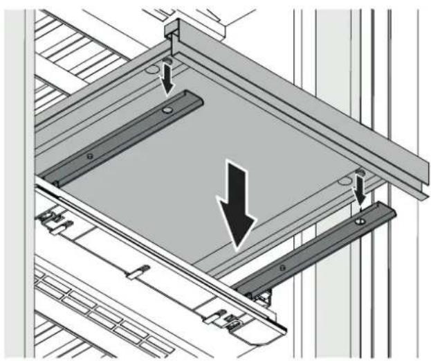 LIEBHERR EWPi 9670 - Mise en place du plateau de service - 1