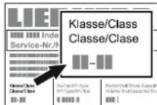 LIEBHERR EFNei 9970 - Classe climatique - 1
