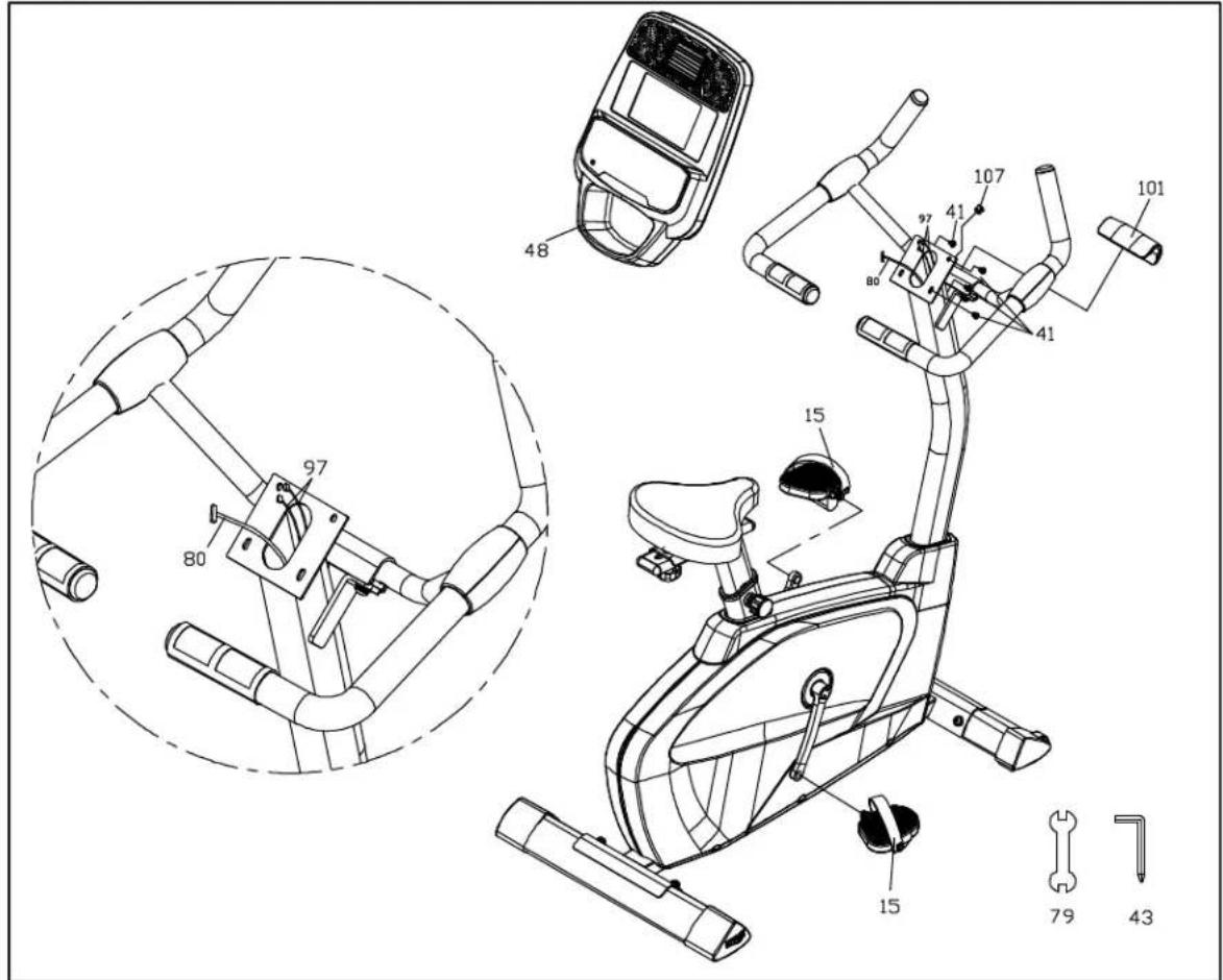 Sole Fitness B54 - ÉTAPE - 1
