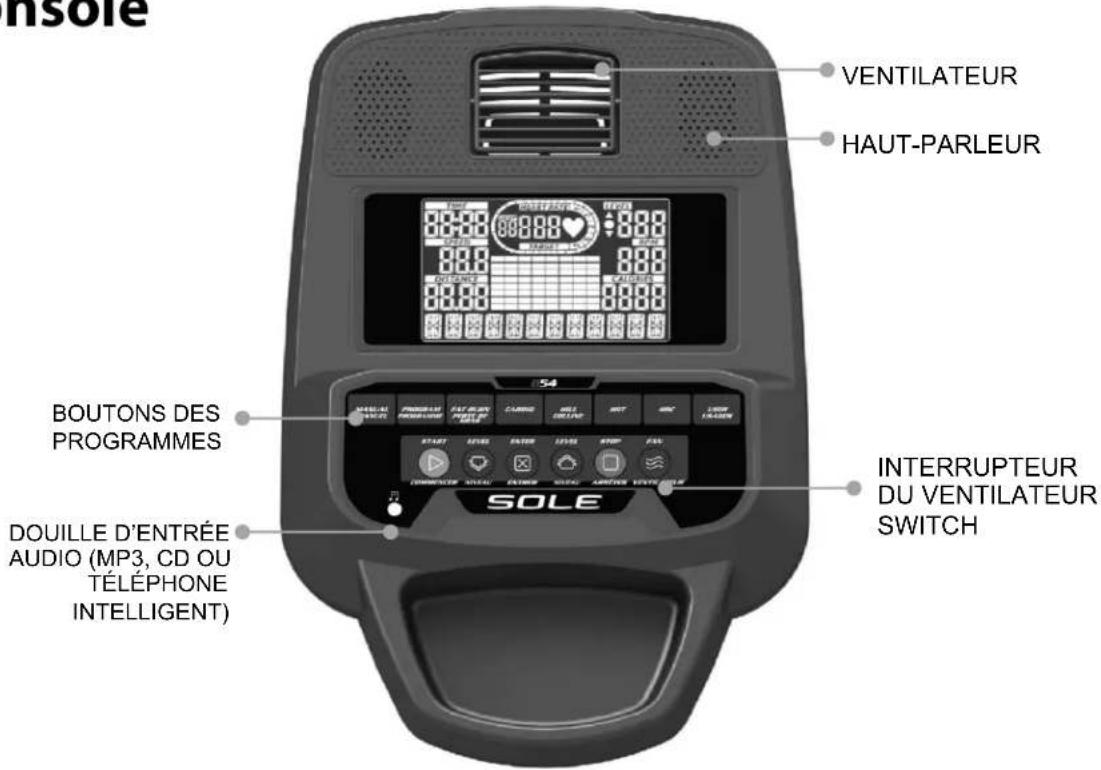 Sole Fitness B54 - Console - 1