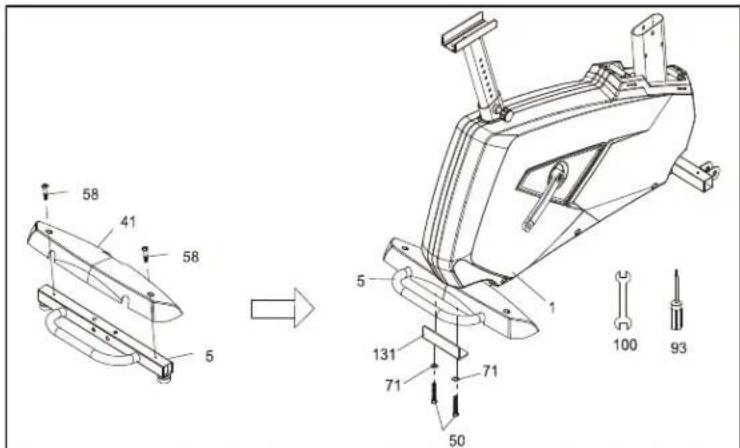 Sole Fitness R92 - ÉTAPE 1 - STABILISATEUR ARRIÈRE - 1
