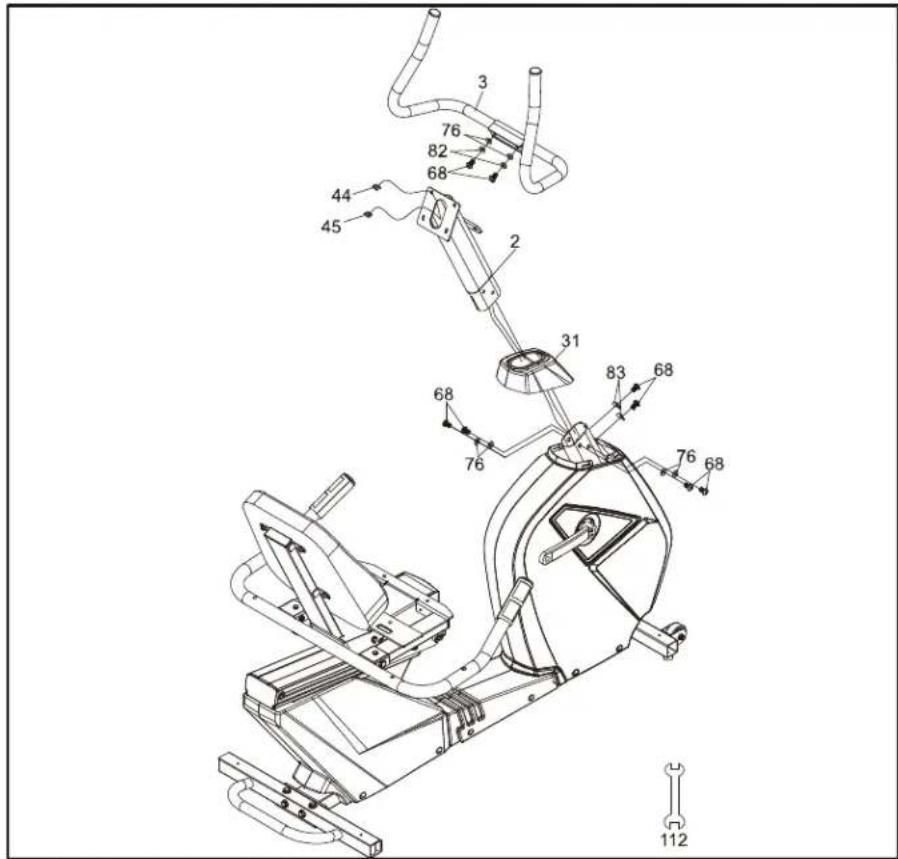 Sole Fitness R92 - ÉTAPE 3 – TABLEAU DE LA CONSOLE - 1