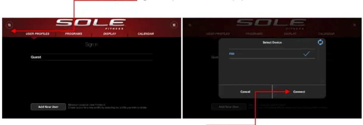 Sole Fitness LCB - Synchronisation de votre appareil de conditionnement avec l'application - 1