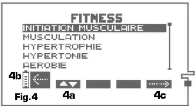 COMPEX Full Fitness - Sélection d'un programme - 1