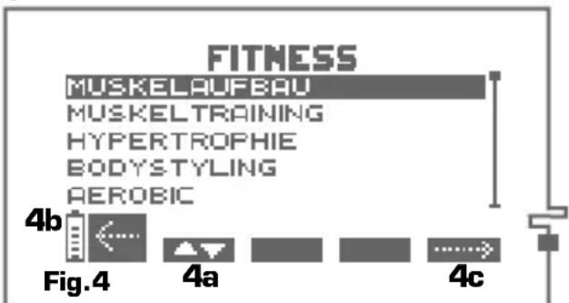 COMPEX Full Fitness - Auswahle eines Programms - 1