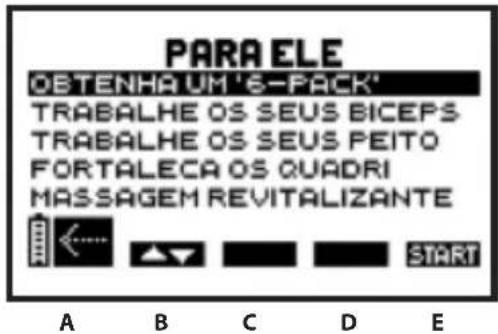 COMPEX One - Seleccionar um programa - 1