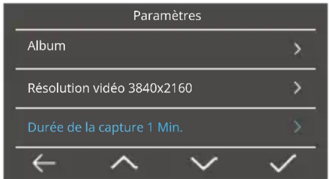 Akaso SEEMOR-200 - Durée de la capture - 1