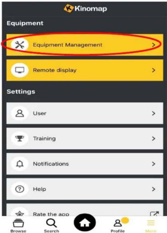 Sole Fitness SB900 - Sélectionnez la gestion des équipements - 1