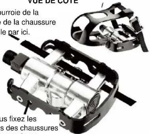 Sole Fitness SB900 - UTILISATION DES PÉDALES À CRAMPON - 1