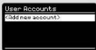 REVO Heritage G2 - ADDING A USER ACCOUNT - 1