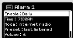 REVO Heritage G2 - SETTING AN ALARM - 2