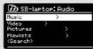 REVO Heritage G2 - SHARED MEDIA (From a UPnP Media Server) - 1