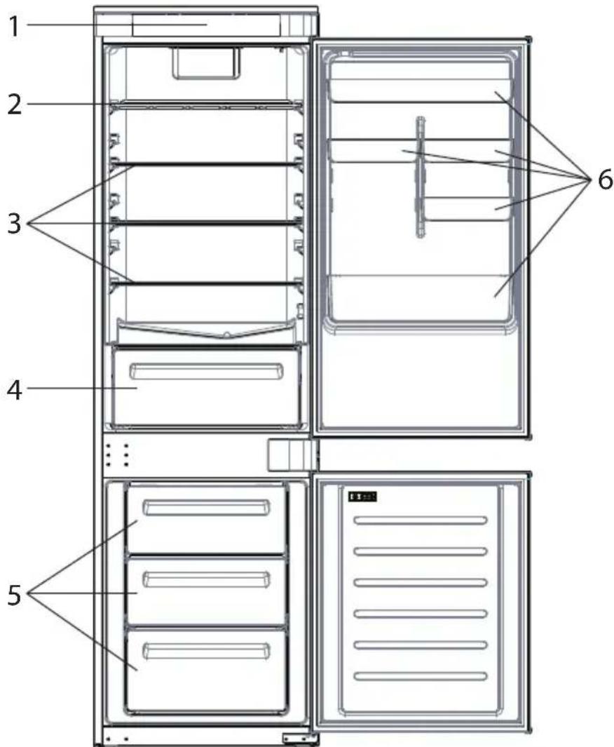 CANDY CBL3518EK - DESCRIPTION DU PRODUIT - 1