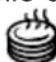 CANDY CA4MWNBB6N - Spia di controllo del forno e ripiano girevole - 1