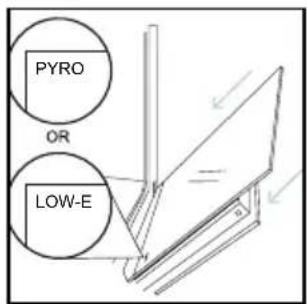 CANDY CA6 N5G3YTB - OUTSIDE THE OVEN: removal and cleaning the glass door - 7