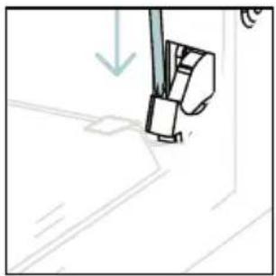 CANDY CA6 N5G3YTB - OUTSIDE THE OVEN: removal and cleaning the glass door - 2