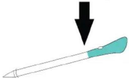 CANDY CA6 N5G3YTB - Vstavite sondo Preci Probe v hrano do tukaj - 1