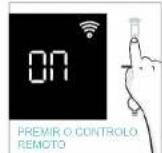 CANDY CA6 NP5B3EHTB - CONTROLO REMOTO - 2