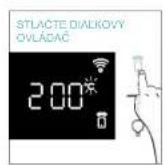 CANDY CA6 NP5B3EHTB - Ako aktlovat dialkove ovladanie: - 5