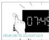 CANDY CA6 NP5B3EHTB - Hoe de statusbalk werkt - 20