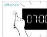 CANDY CA6 NP5B3EHTB - Hoe de statusbalk werkt - 5