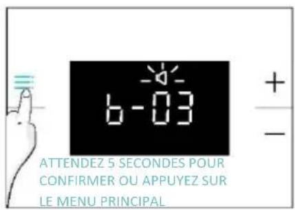 CANDY CA6 N3T1HTB - VOLUME DE L'ALARME - 3