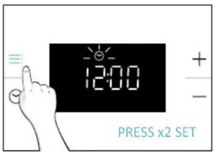 CANDY CA6 N3T1HTB - CLOCK SET - 1