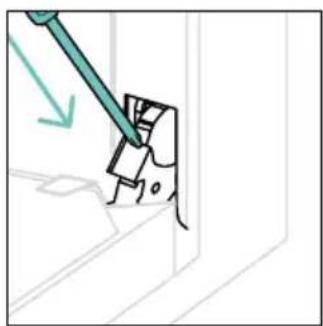 CANDY CA6 N3T1HTB - OUTSIDE THE OVEN: removal and cleaning the glass door - 10