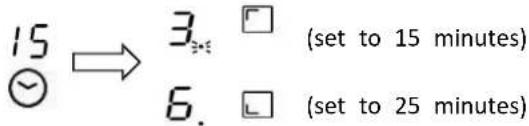 CANDY CIH6I4CF - If the timer is set on more than one zone: - 1