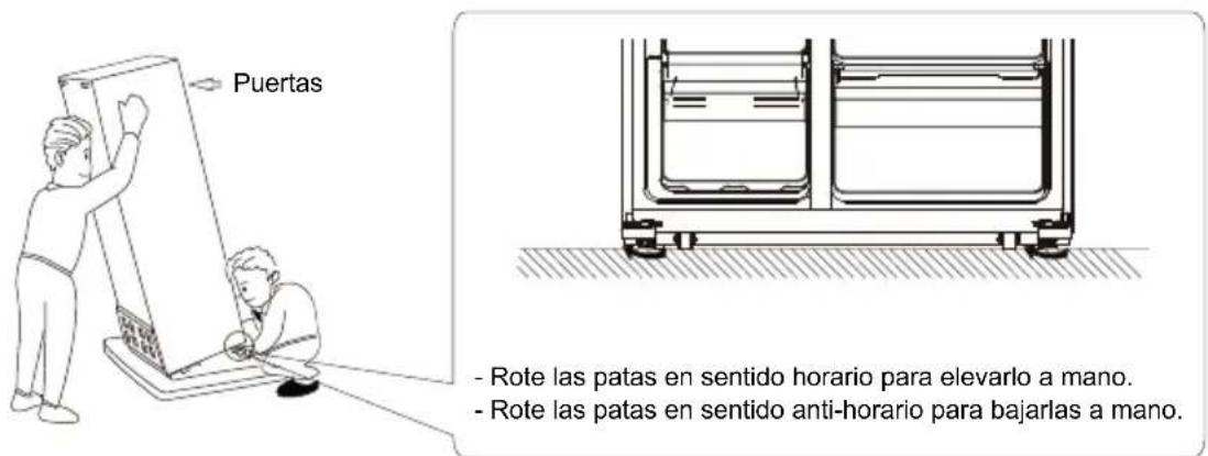 Orima ORH-553-X - Nivelación del refrigerador - 1