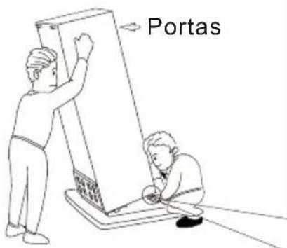 Orima ORH-553-X - Nivelar e fixar o aparelho - 1