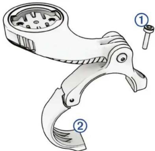 GARMIN Edge 1050 - Installation du support pour VTT - 1