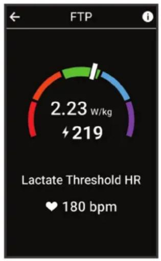 GARMIN Edge 1050 - Récupération de l'estimation de votre FTP - 1