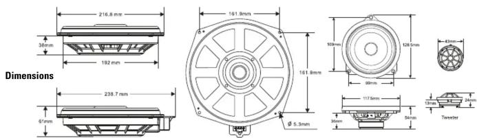 MTX Audio TX6BMW.F - Connexions - 4