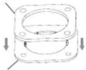 Yealink RoomSensor Pro - Installation mit 3M-Klebeband - 1