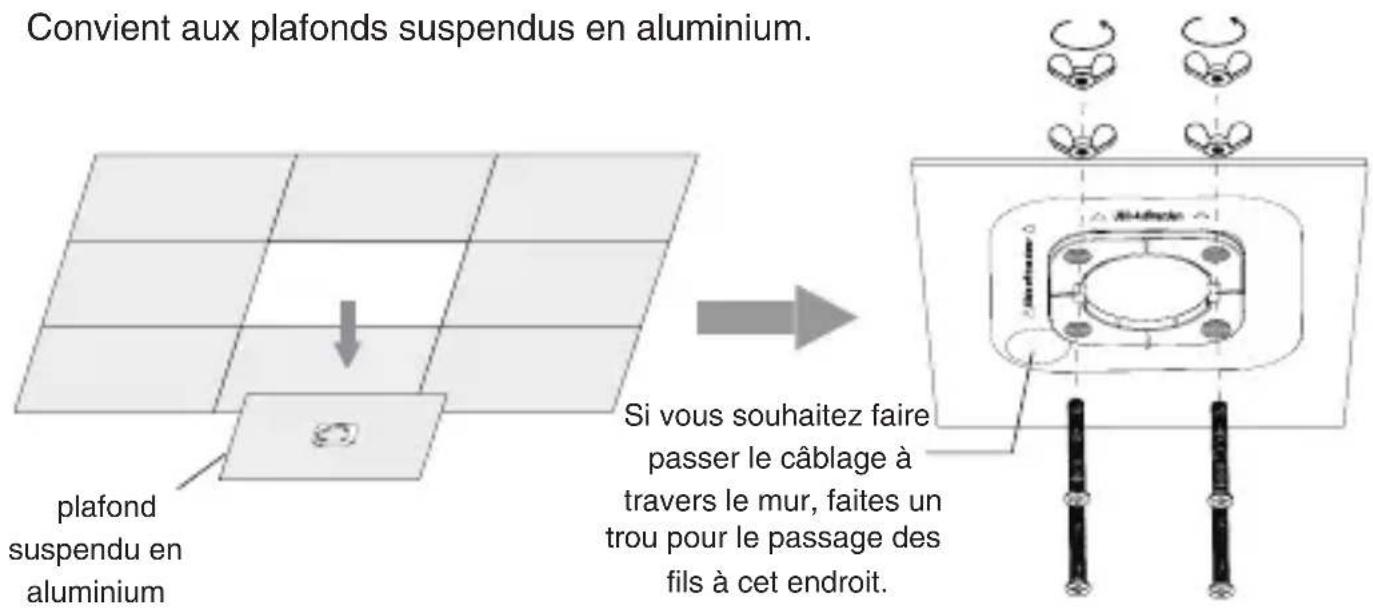 Yealink RoomSensor Pro - Installer à l'aide de vis de forme spéciale - 1