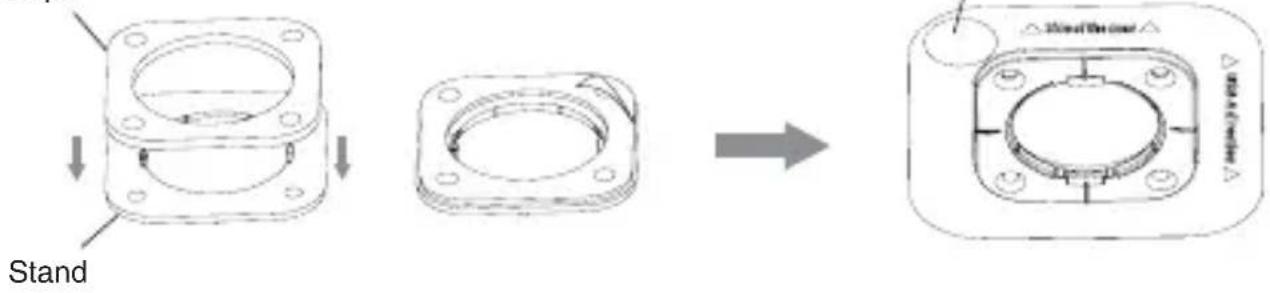 Yealink RoomSensor Pro - Install using 3M tape - 1