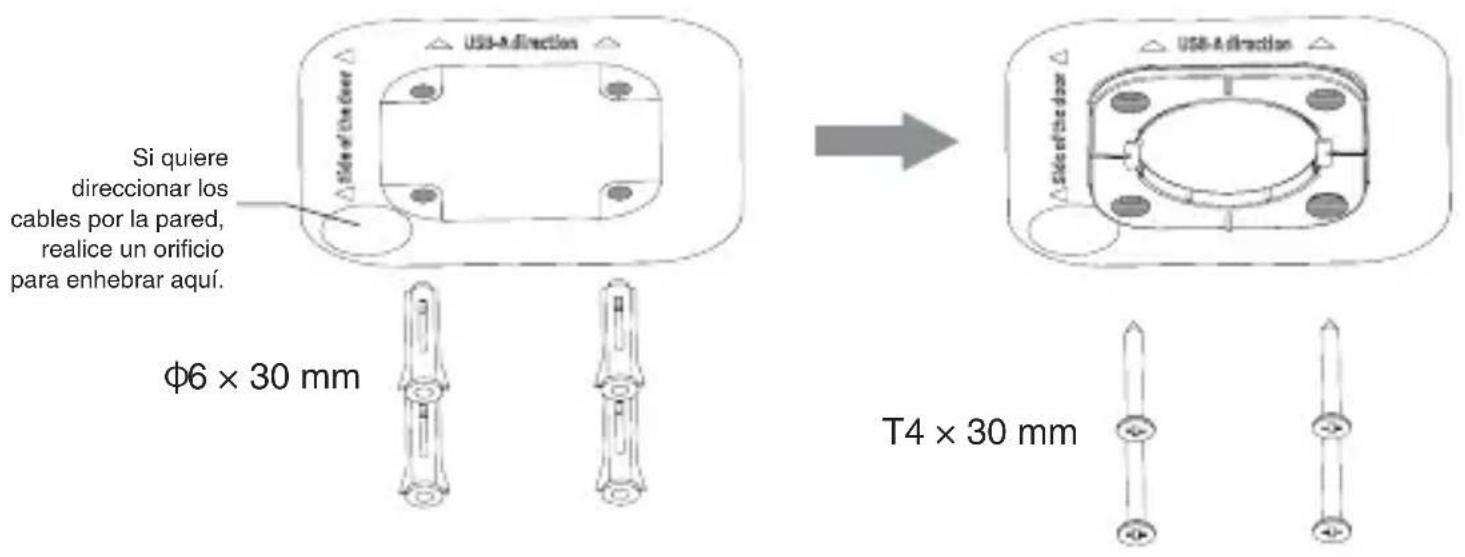 Yealink RoomSensor Pro - Realice la instalación con tornillos de expansión - 1