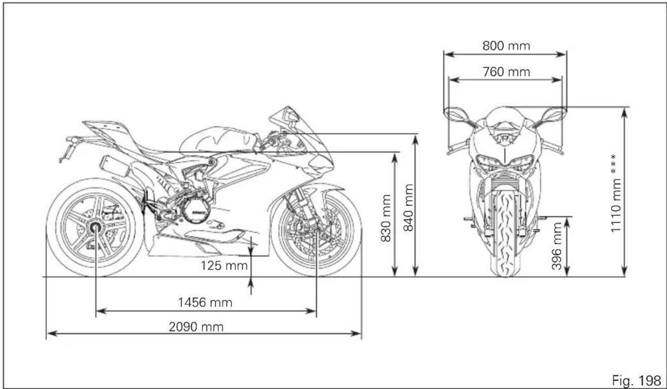 125 mm 1456 mm 2090 mm 830 mm 840 mm 800 mm 760 mm 396 mm 1110 mm *** Fig. 198