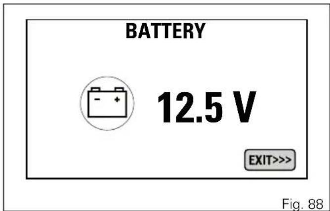 BATTERY 12.5 V EXIT>>> Fig. 88