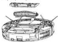 Concept RoboCross VR3300 - Fökefe (rendszeresen tisztítsa) - 1