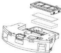 Concept RoboCross VR3300 - Filtra režga tirišana (tirlet regulārl) - 1