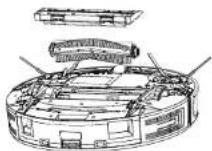 Concept RoboCross VR3300 - Hlavní kartáč (pravidelné čistěte) - 1