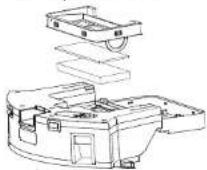 Concept Perfect Clean VR3450 - Rejilla del filtro (limpieza regular) - 1
