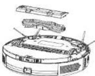 Concept Perfect Clean VR3450 - Hauptbürste (ist regelmäßig zu reinigen) - 1