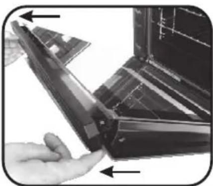 CANDY FCE828VX WIFI/E - RIMOZIONEDELLOSPORTELLO DEL FORNO - 12
