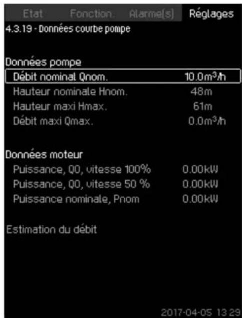 Grundfos Control MPC - Données courbe pompe (4.3.19) - 1