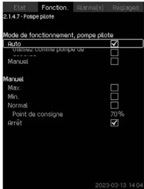 Grundfos Control MPC - Réglages par défaut - 1