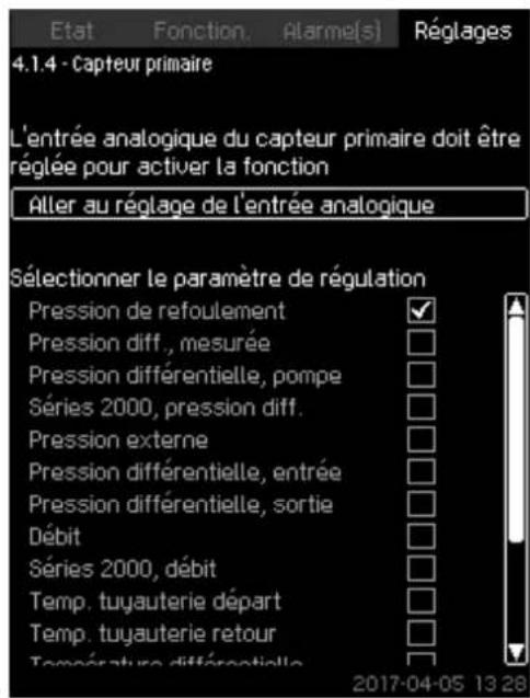 Grundfos Control MPC - Capteur primaire (4.1.4) - 1