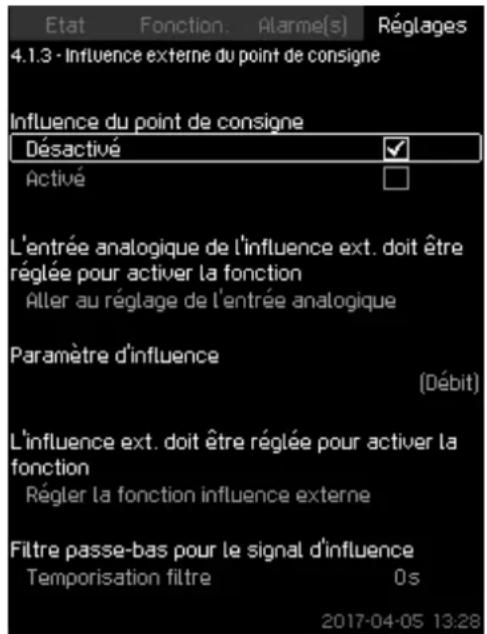 Grundfos Control MPC - Influence ext. du point de cons. (4.1.3) - 1
